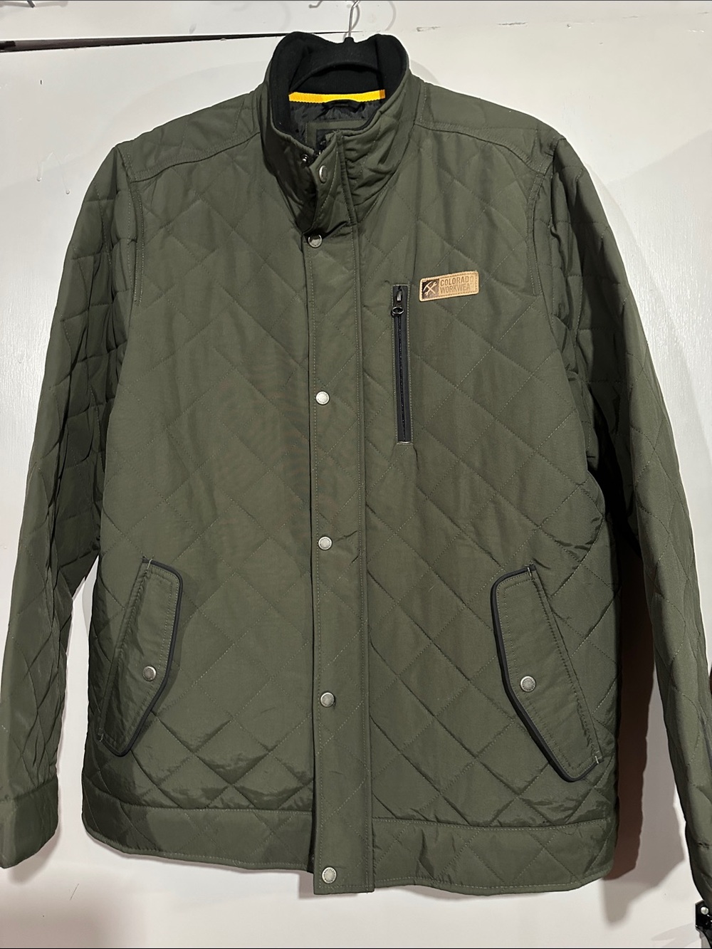 Tranquility by Colorado Clothing Olive Quilted Lightweight Jacket